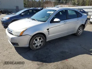 2008 Ford Focus SE with VIN 1FAHP35N48W146114, listed as a Copart auction lot 53609455 with 260,873 mi miles and Salvage Title. Bid and sale history available at carsss.com. Image 1.