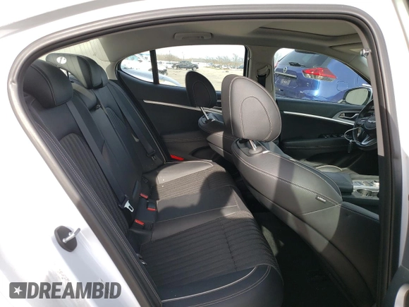 2019 Genesis G70 3.3T Advanced with VIN KMTG74LE1KU030470, listed as a Copart auction lot 50328775 with 27,312 mi miles and Salvage Title. Bid and sale history available at carsss.com. Image 10.