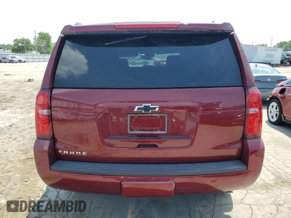 2018 Chevrolet Tahoe LT with VIN 1GNSKBKC1JR274902, listed as a Copart auction lot 62275875 with 96,726 mi miles and Salvage title. Bid and sale history available at DreamBid. Image 6.