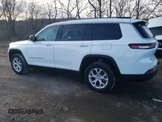 2022 Jeep Grand Cherokee Limited z VIN 1C4RJJBG7N8630529, wystawiony jako Copart lot #51132635 z przebiegiem 34 301 mil mil oraz Szkoda całkowita • Salvage title. Historia ofert i sprzedaży dostępna na DreamBid. Obrazek 2.