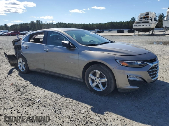 2022 Chevrolet Malibu LS with VIN 1G1ZB5ST3NF211325, listed as a Copart auction lot 48028815 with 97,604 mi miles and Salvage Title. Bid and sale history available at DreamBid. Image 4.