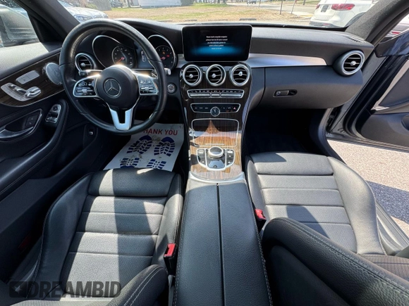 2019 Mercedes-Benz C 300 with VIN WDDWJ8EB5KF778820, listed as a Copart auction lot 53748785 with 166,108 mi miles and Clean Title. Bid and sale history available at DreamBid. Image 9.