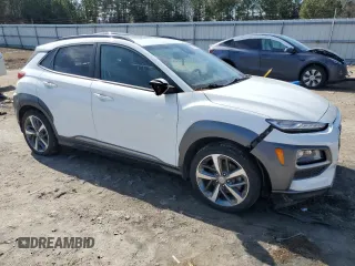 2021 Hyundai Kona Limited with VIN KM8K3CA58MU670529, listed as a Copart auction lot 46647445 with 61,141 mi miles and Salvage Title. Bid and sale history available at carsss.com. Image 4.
