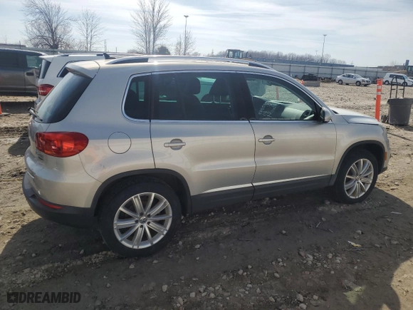 2012 Volkswagen Tiguan SE w/Sunroof & Nav with VIN WVGBV7AX2CW577799, listed as a Copart auction lot 49339115 with NaN miles and Clean Title. Bid and sale history available at carsss.com. Image 3.