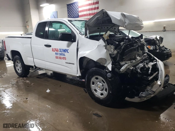 2016 Chevrolet Colorado 2WD WT with VIN 1GCHSBEA5G1392844, listed as a Copart auction lot 85973814 with 0 mi miles and Salvage Title. Bid and sale history available at carsss.com. Image 4.