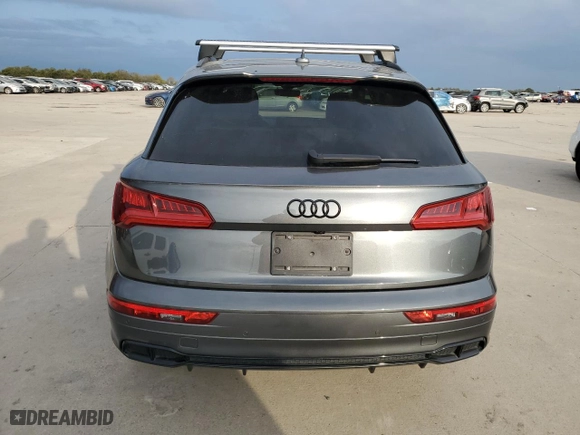 2019 Audi SQ5 Prestige with VIN WA1C4AFY1K2088255, listed as a Copart auction lot 80558084 with 42,035 mi miles and Salvage Title. Bid and sale history available at carsss.com. Image 6.