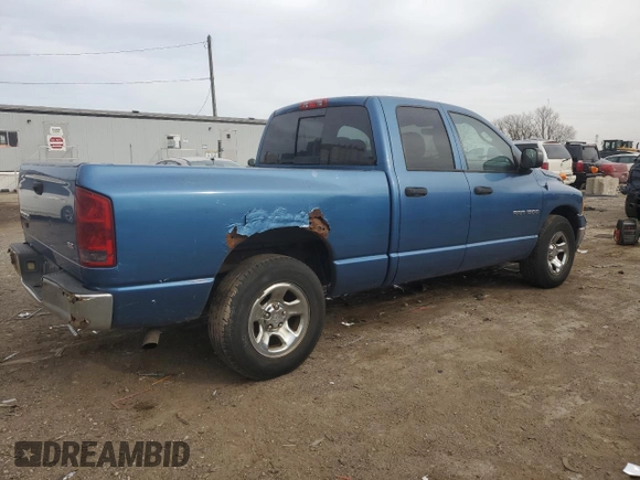 2004 Dodge 1500 SLT with VIN 1D7HA18N14J249323, listed as a Copart auction lot 43077555 with Not Provided miles and Clean Title. Bid and sale history available at carsss.com. Image 3.