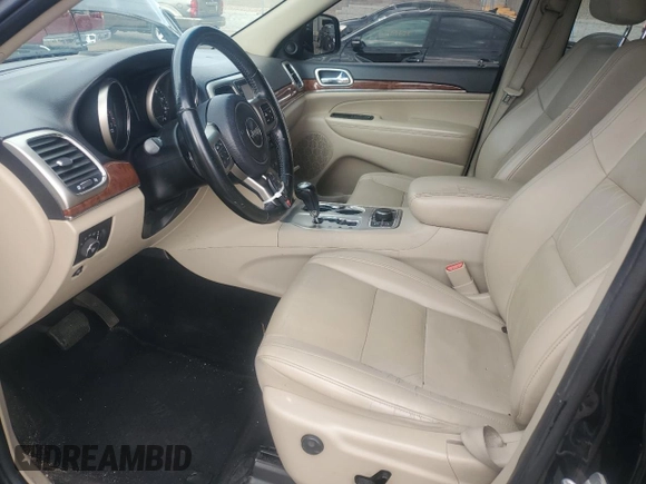 2011 Jeep Grand Cherokee Limited with VIN 1J4RR5GT0BC523363, listed as a Copart auction lot 55468005 with 127,934 mi miles and Salvage title. Bid and sale history available at DreamBid. Image 7.