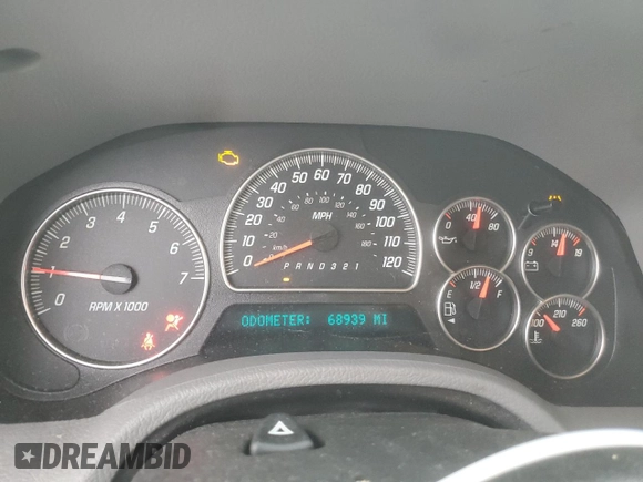 2008 GMC Envoy SLT with VIN 1GKDT13S882209535, listed as a Copart auction lot 80225274 with 68,939 mi miles and Salvage Title. Bid and sale history available at carsss.com. Image 9.