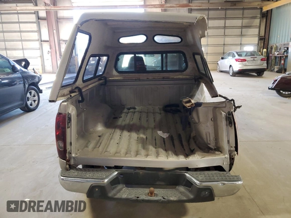2004 GMC Canyon SLE Z71 with VIN 1GTDT196X48156883, listed as a Copart auction lot 73793954 with 154,724 mi miles and Salvage Title. Bid and sale history available at carsss.com. Image 6.