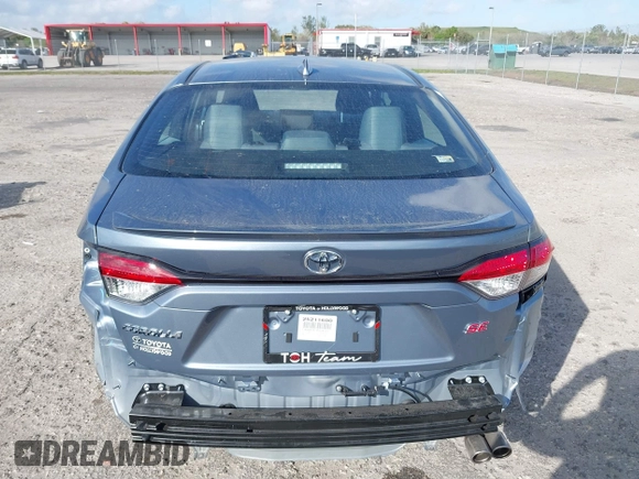 2025 Toyota Corolla SE with VIN 5YFS4MCE7SP224158, listed as a IAAI auction lot 41570536 with 2,886 mi miles. Bid and sale history available at carsss.com. Image 17.