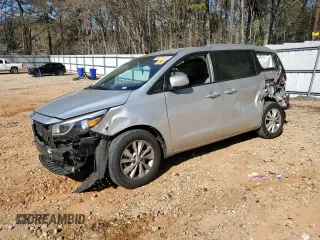 2017 Kia Sedona LX with VIN KNDMB5C11H6240857, listed as a Copart auction lot 50376625 with 218,161 mi miles and Salvage Title. Bid and sale history available at DreamBid. Image 1.