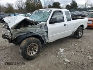 2010 Ford Ranger XLT with VIN 1FTKR4EE2APA75429, listed as a Copart auction lot 44300935 with 0 mi miles and Salvage Title. Bid and sale history available at carsss.com. Image 1.