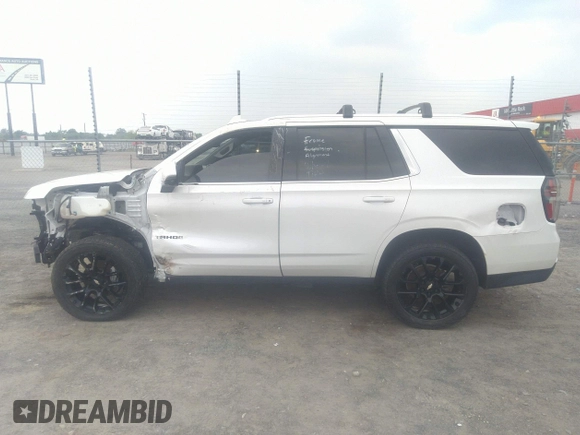 2022 Chevrolet Tahoe LT with VIN 1GNSKNKD5NR143276, listed as a IAAI auction lot 42268541 with 54,463 mi miles and . Bid and sale history available at DreamBid. Image 15.