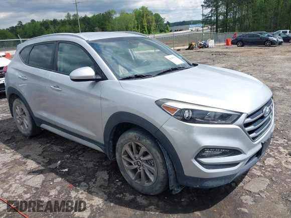 2017 Hyundai Tucson SE with VIN KM8J3CA47HU522428, listed as a IAAI auction lot 41985111 with 86,890 mi miles. Bid and sale history available at carsss.com. Image 1.