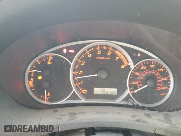2013 Subaru WRX WRX Limited with VIN JF1GV7F66DG003637, listed as a Copart auction lot 54412475 with 155,720 mi miles and Clean title. Bid and sale history available at DreamBid. Image 9.