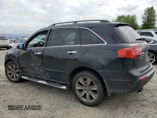 2010 Acura MDX Advance with VIN 2HNYD2H57AH503700, listed as a Copart auction lot 55682604 with 161,678 mi miles and Salvage Title. Bid and sale history available at DreamBid. Image 2.