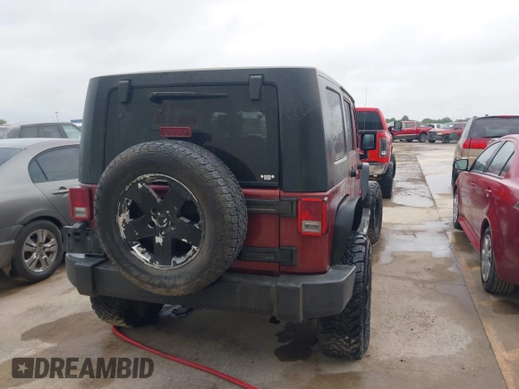 2007 Jeep Wrangler Unlimited Sahara with VIN 1J4GB59197L142223, listed as a IAAI auction lot 42025639 with 155,274 mi miles and . Bid and sale history available at DreamBid. Image 16.