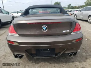 2007 BMW 6 Series M6 with VIN WBSEK93527CY78915, listed as a Copart auction lot 66752574 with 72,320 mi miles and Clean Title. Bid and sale history available at carsss.com. Image 6.