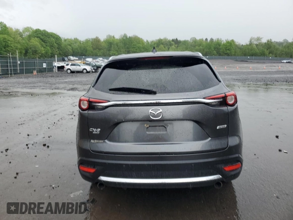 2019 Mazda CX-9 Signature with VIN JM3TCBEY6K0331528, listed as a Copart auction lot 56384485 with 47,700 mi miles and Salvage title. Bid and sale history available at DreamBid. Image 6.