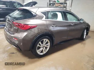 2017 Infiniti QX30 with VIN SJKCH5CP1HA038870, listed as a Copart auction lot 49307075 with 86,060 mi miles and Salvage title. Bid and sale history available at DreamBid. Image 3.