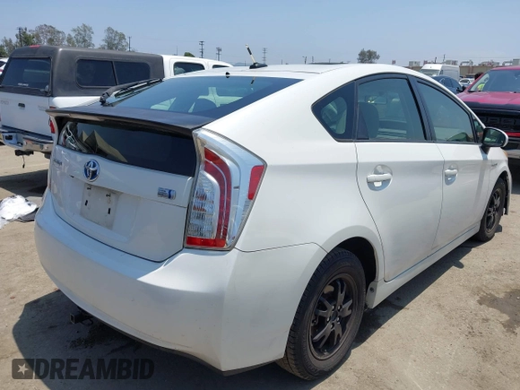 2012 Toyota Prius One z VIN JTDKN3DU3C5386610, wystawiony jako IAAI lot #42386857 z przebiegiem 171 968 mil mil oraz . Historia ofert i sprzedaży dostępna na DreamBid. Obrazek 4.