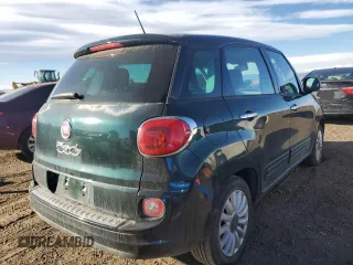 2014 FIAT 500L Easy with VIN ZFBCFABH2EZ000656, listed as a Copart auction lot 86087774 with 116,272 mi miles and Salvage Title. Bid and sale history available at carsss.com. Image 4.