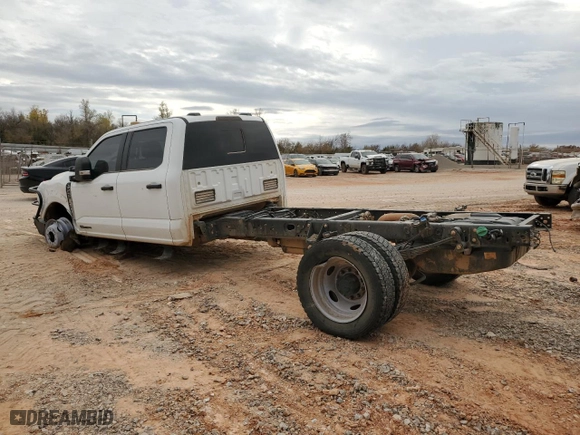 2023 Ford Super Duty F-450 DRW XL with VIN 1FD0W4HT8PEC04591, listed as a Copart auction lot 81809944 with 0 mi miles and Salvage Title. Bid and sale history available at carsss.com. Image 2.