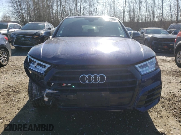2019 Audi SQ5 Premium Plus with VIN WA1B4AFY2K2087126, listed as a Copart auction lot 44254124 with 36,275 mi miles and . Bid and sale history available at DreamBid. Image 5.