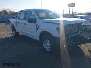 2024 Ford F-150 XL with VIN 1FTFW1L58RKD84844, listed as a IAAI auction lot 40752229 with 3,343 mi miles. Bid and sale history available at carsss.com. Image 1.