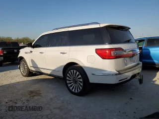 2019 Lincoln Navigator Reserve with VIN 5LMJJ2LT6KEL14320, listed as a Copart auction lot 53063425 with 50,372 mi miles and Salvage title. Bid and sale history available at DreamBid. Image 2.