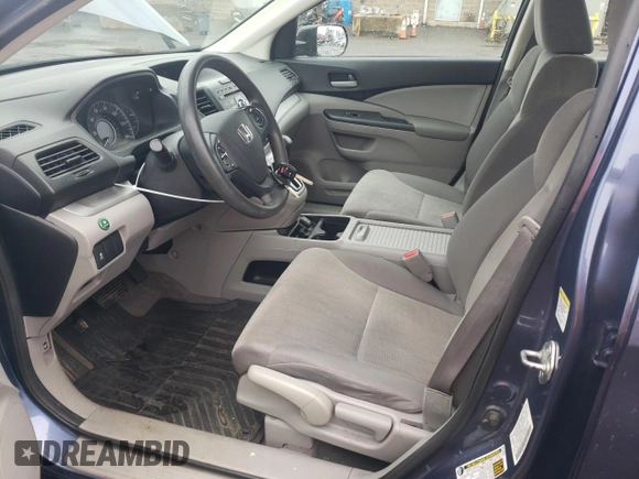 2013 Honda CR-V LX with VIN 2HKRM4H36DH609118, listed as a Copart auction lot 52810605 with 92,179 mi miles and Salvage Title. Bid and sale history available at DreamBid. Image 7.