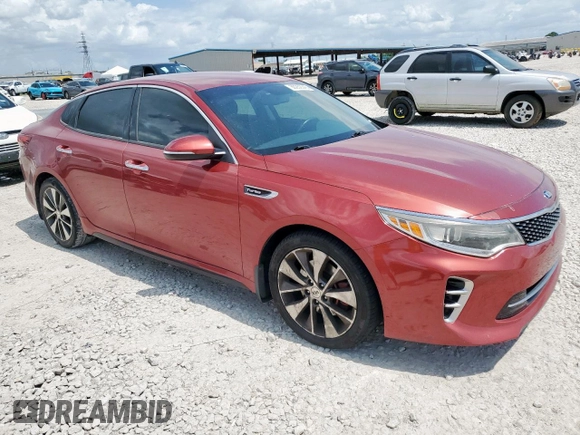 2016 Kia Optima SX Turbo with VIN 5XXGW4L27GG113955, listed as a Copart auction lot 60262045 with 162,632 mi miles and Clean title. Bid and sale history available at DreamBid. Image 4.