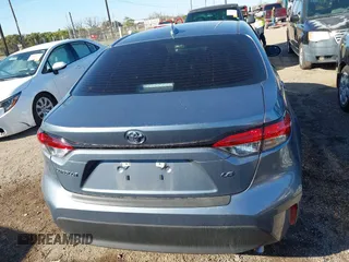 2024 Toyota Corolla LE with VIN 5YFB4MDE7RP224346, listed as a IAAI auction lot 41670380 with 9,879 mi miles. Bid and sale history available at carsss.com. Image 16.