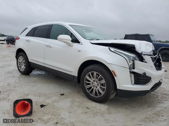 2019 Cadillac XT5 FWD with VIN 1GYKNARS7KZ114459, listed as a Copart auction lot 42013645 with 55,235 mi miles and Salvage Title. Bid and sale history available at carsss.com. Image 4.