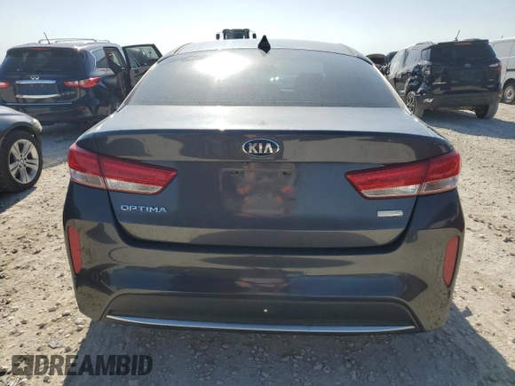 2017 Kia Optima with VIN KNAGT4LE3H5017312, listed as a Copart auction lot 50139295 with 137,106 mi miles and Salvage title. Bid and sale history available at DreamBid. Image 6.