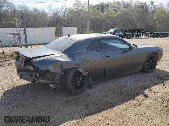 2017 Dodge Challenger SXT Plus with VIN 2C3CDZAG5HH608514, listed as a Copart auction lot 50757635 with 76,364 mi miles and Salvage title. Bid and sale history available at DreamBid. Image 3.
