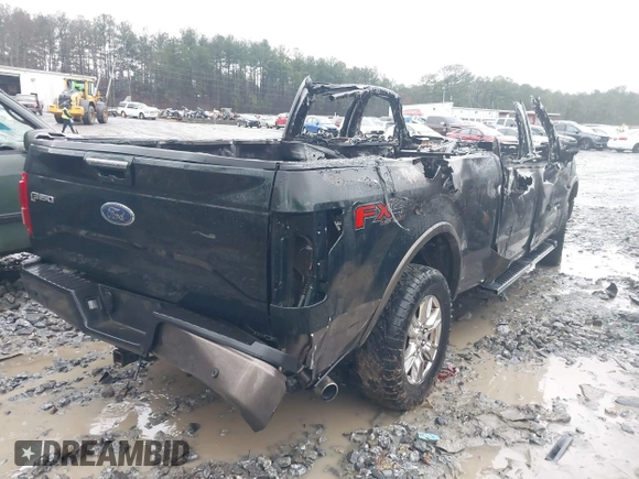 2015 Ford F-150 XLT with VIN 1FTFW1EG0FFA95475, listed as a IAAI auction lot 41546842 with Not Provided miles and . Bid and sale history available at carsss.com. Image 4.