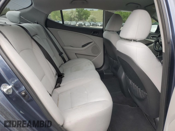 2015 Kia Optima LX with VIN 5XXGM4A76FG367532, listed as a Copart auction lot 58993035 with 100,928 mi miles and Salvage title. Bid and sale history available at DreamBid. Image 10.