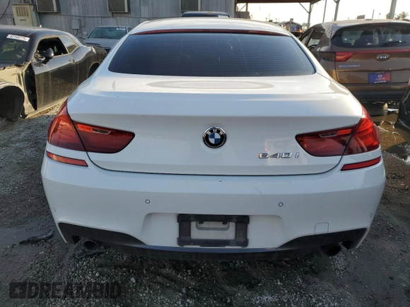 2013 BMW 6 Series 640i with VIN WBA6A0C50DDF14086, listed as a Copart auction lot 42547825 with 236,861 mi miles and Clean Title. Bid and sale history available at DreamBid. Image 6.