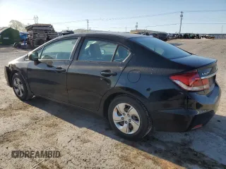 2015 Honda Civic Sedan LX with VIN 2HGFB2F54FH566574, listed as a Copart auction lot 52797175 with 116,822 mi miles and Salvage Title. Bid and sale history available at carsss.com. Image 2.