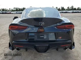 2021 Toyota GR Supra 3.0 with VIN WZ1DB0C00MW042681, listed as a Copart auction lot 59174324 with 7,718 mi miles and Salvage Title. Bid and sale history available at carsss.com. Image 6.