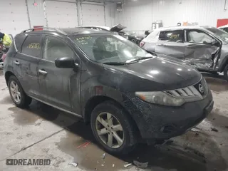 2010 Nissan Murano SL with VIN JN8AZ1MW7AW102476, listed as a IAAI auction lot 41322667 with 0 mi miles. Bid and sale history available at carsss.com. Image 1.