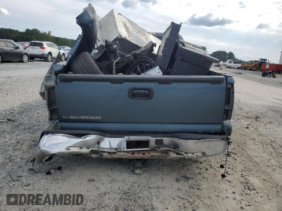 2006 Chevrolet Silverado 1500 LS with VIN 1GCEC14T46E243734, listed as a Copart auction lot 70034064 with 0 mi miles and Salvage Title. Bid and sale history available at carsss.com. Image 6.
