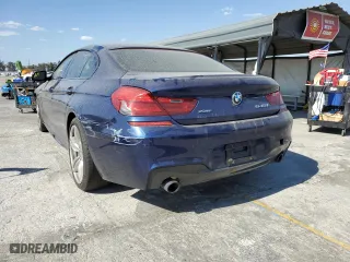 2016 BMW 6 Series 640i xDrive with VIN WBA6D2C55GGT65564, listed as a Copart auction lot 62801502 with 0 mi miles. Bid and sale history available at carsss.com. Image 3.
