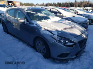 2014 Mazda 3 i Sport with VIN JM1BM1K78E1101205, listed as a Copart auction lot 46780835 with 212,808 mi miles and Salvage Title. Bid and sale history available at DreamBid. Image 4.