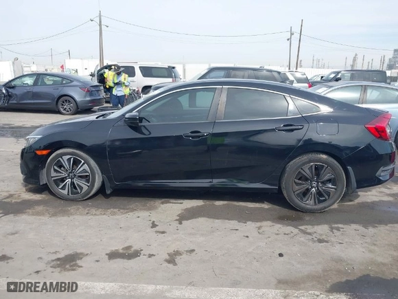 2018 Honda Civic Sedan EX-T with VIN JHMFC1F36JX010421, listed as a IAAI auction lot 41681375 with 95,539 mi miles. Bid and sale history available at carsss.com. Image 14.