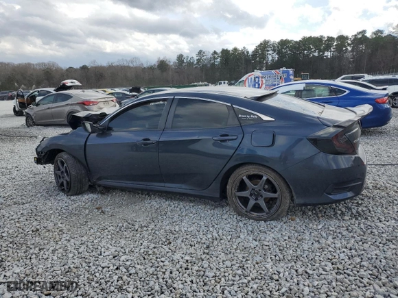2019 Honda Civic Sedan LX with VIN 2HGFC2F69KH548992, listed as a Copart auction lot 47813115 with 0 mi miles and Salvage Title. Bid and sale history available at carsss.com. Image 2.