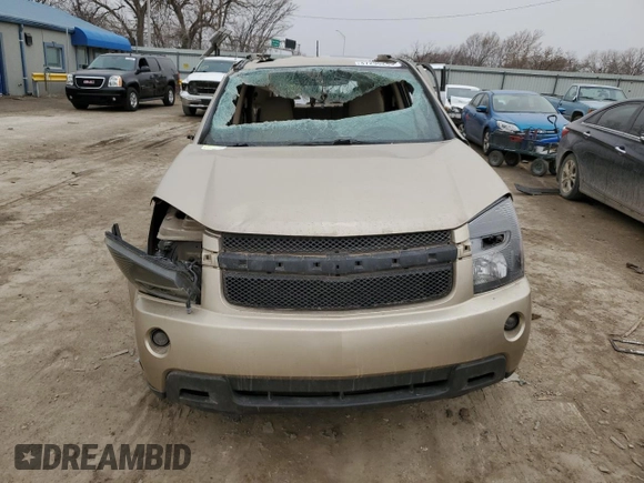 2008 Chevrolet Equinox LT with VIN 2CNDL63F586063184, listed as a Copart auction lot 47296245 with 0 mi miles and Salvage Title. Bid and sale history available at carsss.com. Image 5.