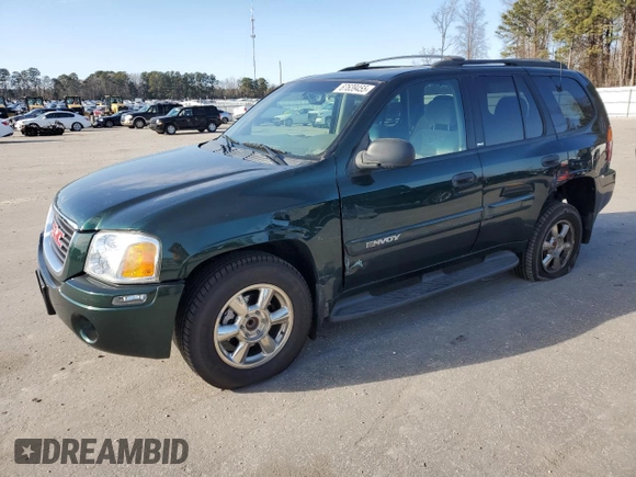 2002 GMC Envoy SLT with VIN 1GKDS13S022298186, listed as a Copart auction lot 87639455 with 50,050 mi miles and Salvage Title. Bid and sale history available at carsss.com. Image 1.